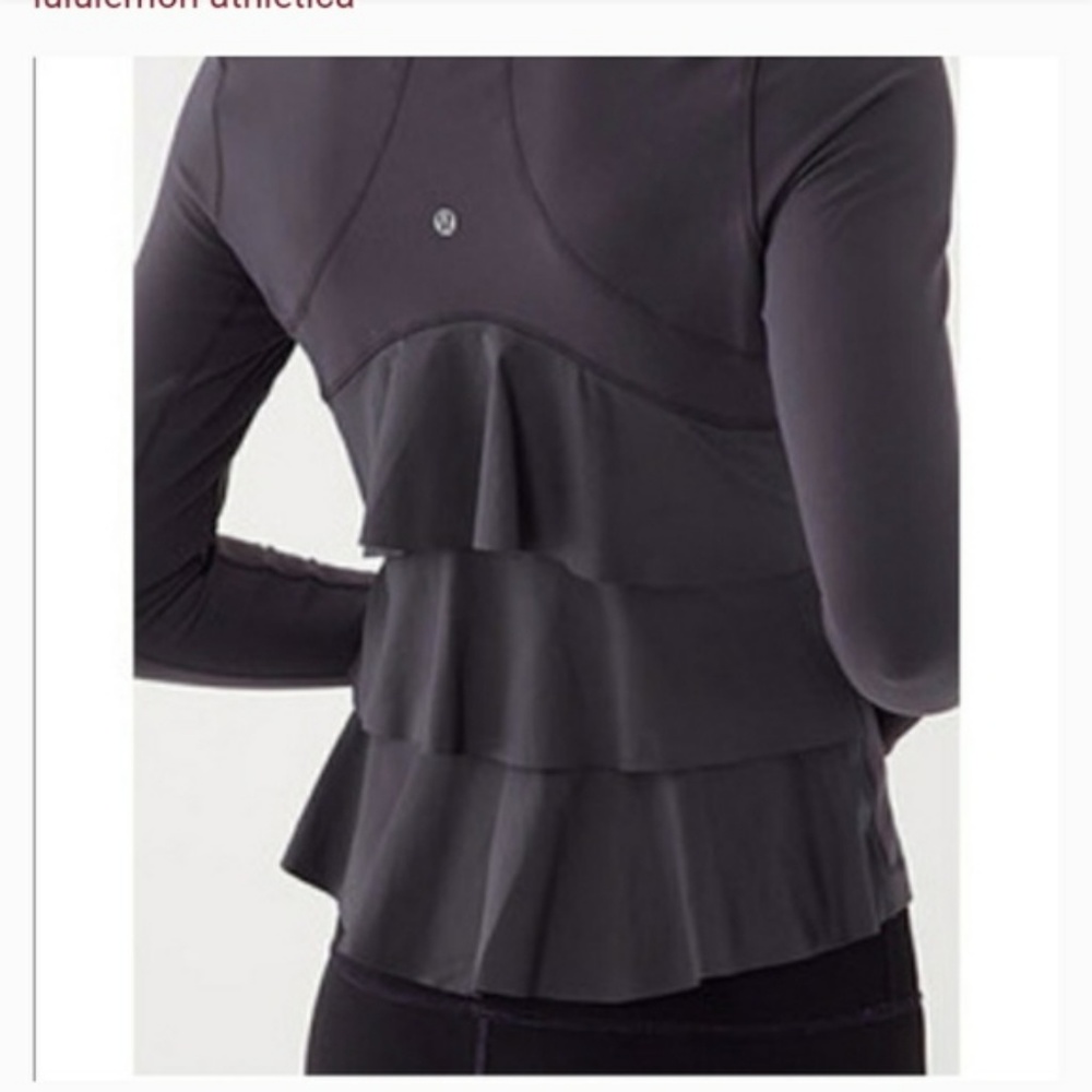 Lululemon Yogi Dance Ruffle Jacket